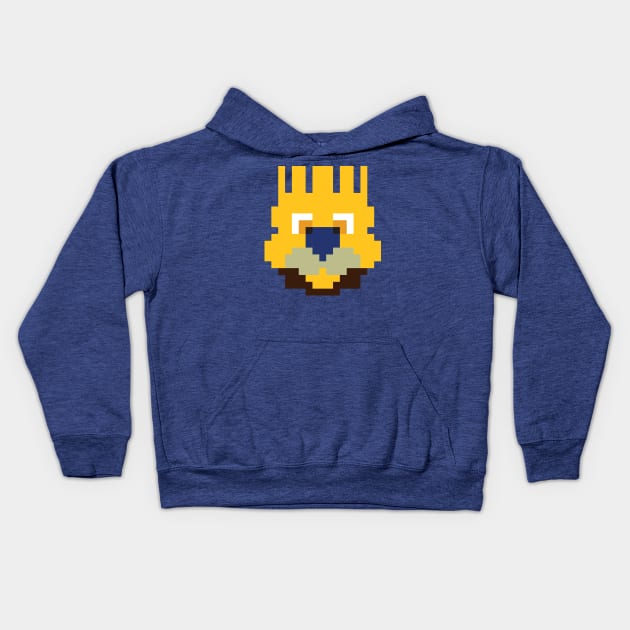 (KC) Baseball Mascot Kids Hoodie by Pixburgh